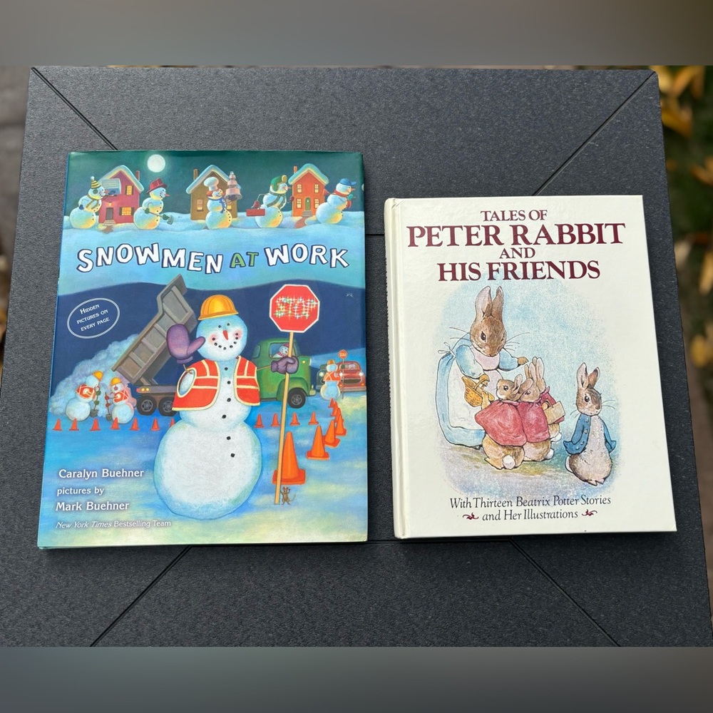 2 Children’s Hardcover Picture Books